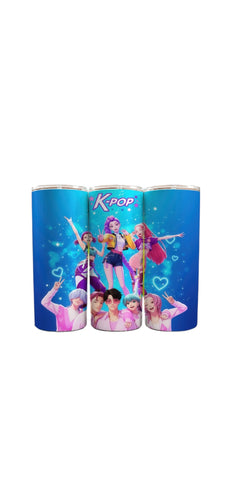 K Pop Demon Hunters tumbler cup/ vasos/