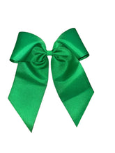 Cargar imagen en el visor de la galería, Green Solid cheer bow / moños / back to school