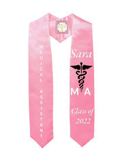 Cargar imagen en el visor de la galería, Medical Assistant Graduation Sash / custom/ 2024/