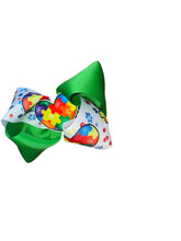 Cargar imagen en el visor de la galería, Autism Awarness hair bow / Autismo
