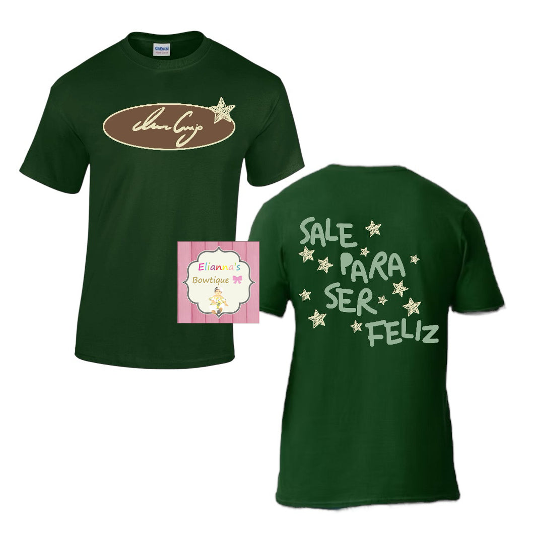 Ivan cornejo shirt front and back/ sale para ser feliz