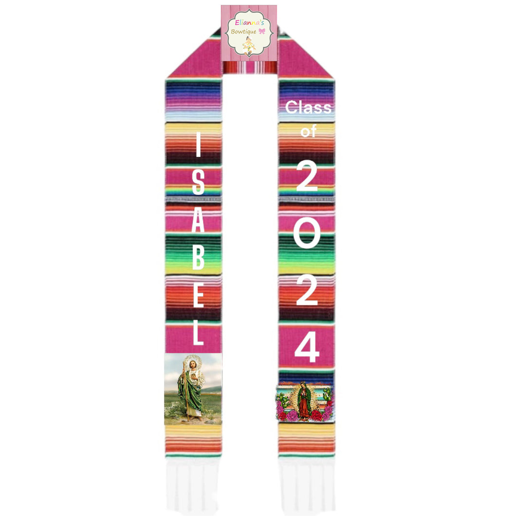 Serape Graduation Sash / custom/ 2024/mexican