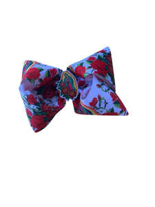 Virgen de Guadalupe hair bow /