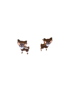 Dog Mini Earrings / aretes