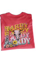 Cargar imagen en el visor de la galería, Longhorns shirt front and back/ longhorns /hardy Skull bull - Elianna's Bowtique