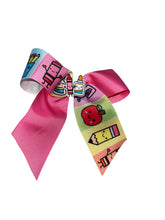 Cargar imagen en el visor de la galería, Back to school cheer bow / moños / escuela