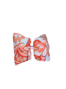 Whataburger Hair bow / moños