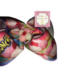 Sponch/cookie Hair bow