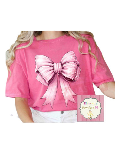 Coquette shirt/ bow shirt