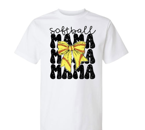 Softball mama shirt /softball