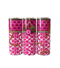 Load image into Gallery viewer, Pink Coach Tumbler cup/ vasos/