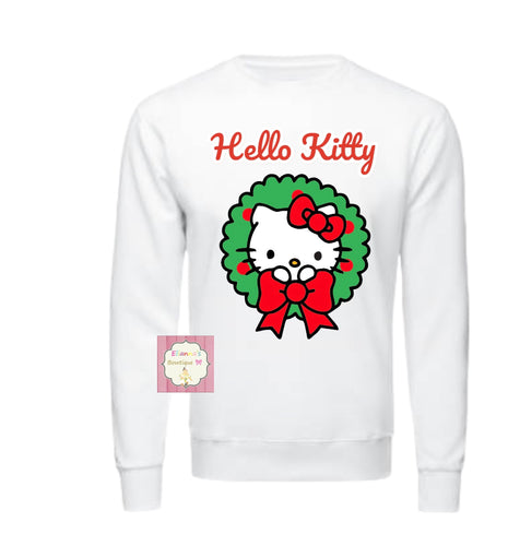 Hello Kitty Crewneck sweatshirt /sueter/christmas/