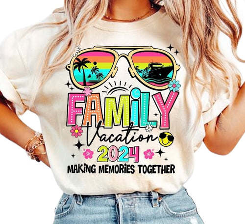 Family Vacation shirt/summer