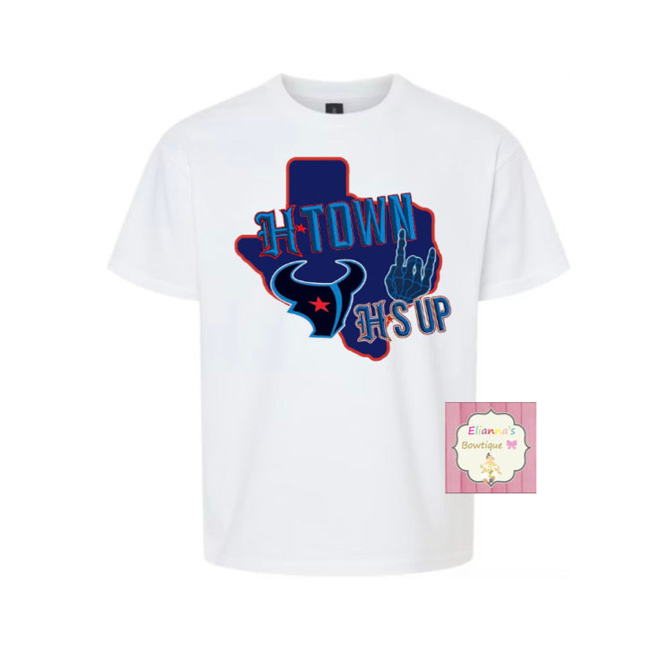 H Town Texans shirt / halloween/ kids / adult