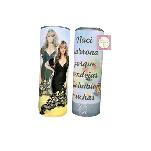 Jenni Rivera Tumbler cup/vasos/ la diva de la banda