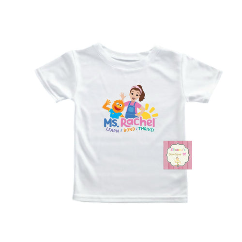 Ms. Rachel shirt /  kids/Adult
