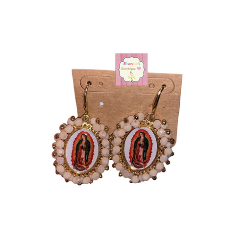 Aretes de la Virgen de Guadalupe /earrings /