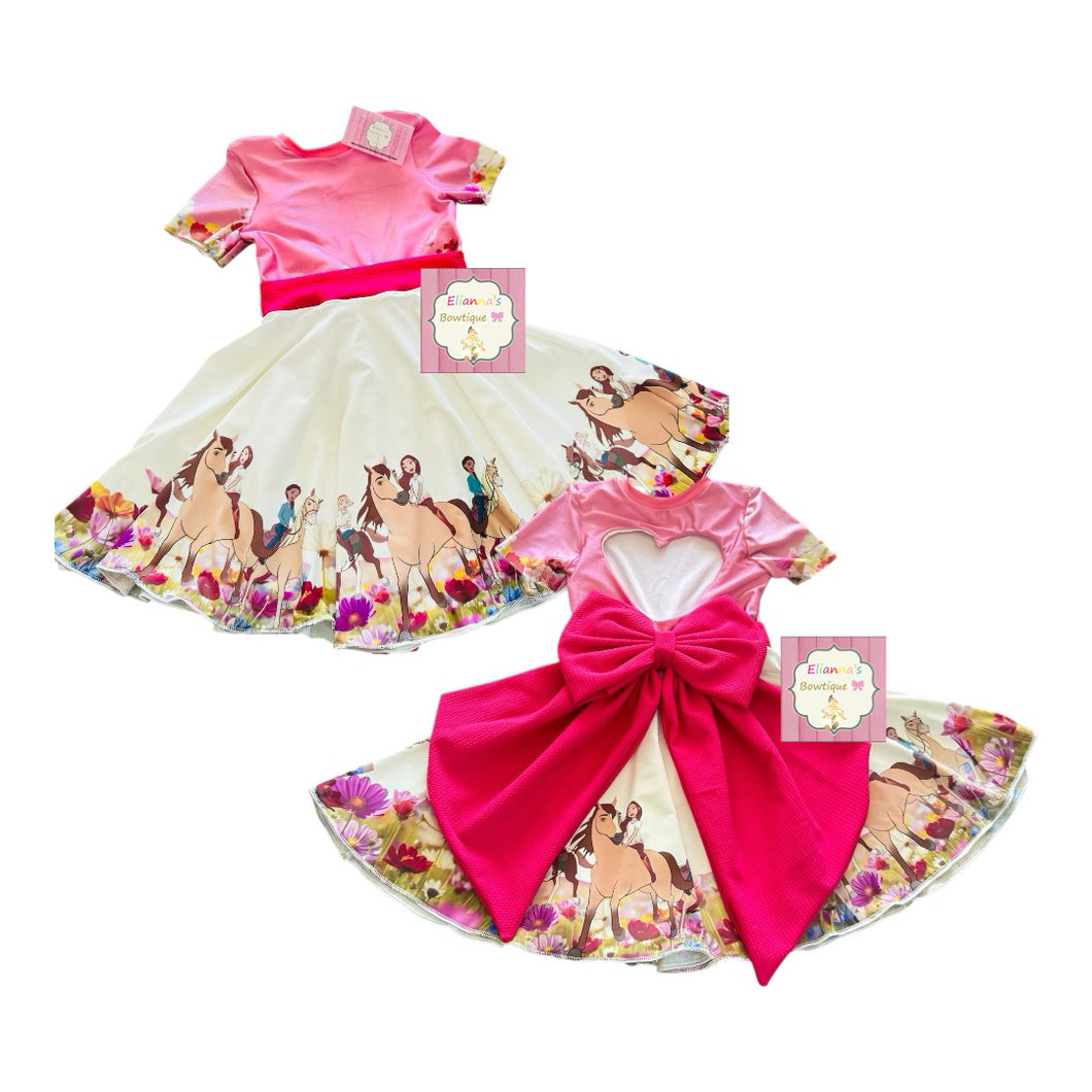 Spirit Horse dress/ Vestido/