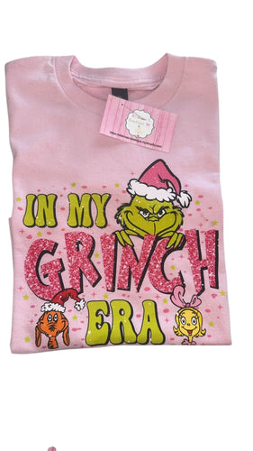 Pink Grinch shirt / kids / Adult / Christmas