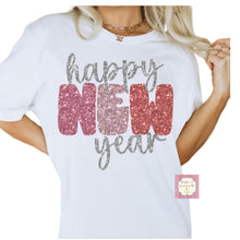 Load image into Gallery viewer, Happy new year shirt/kids/adult - Elianna's Bowtique