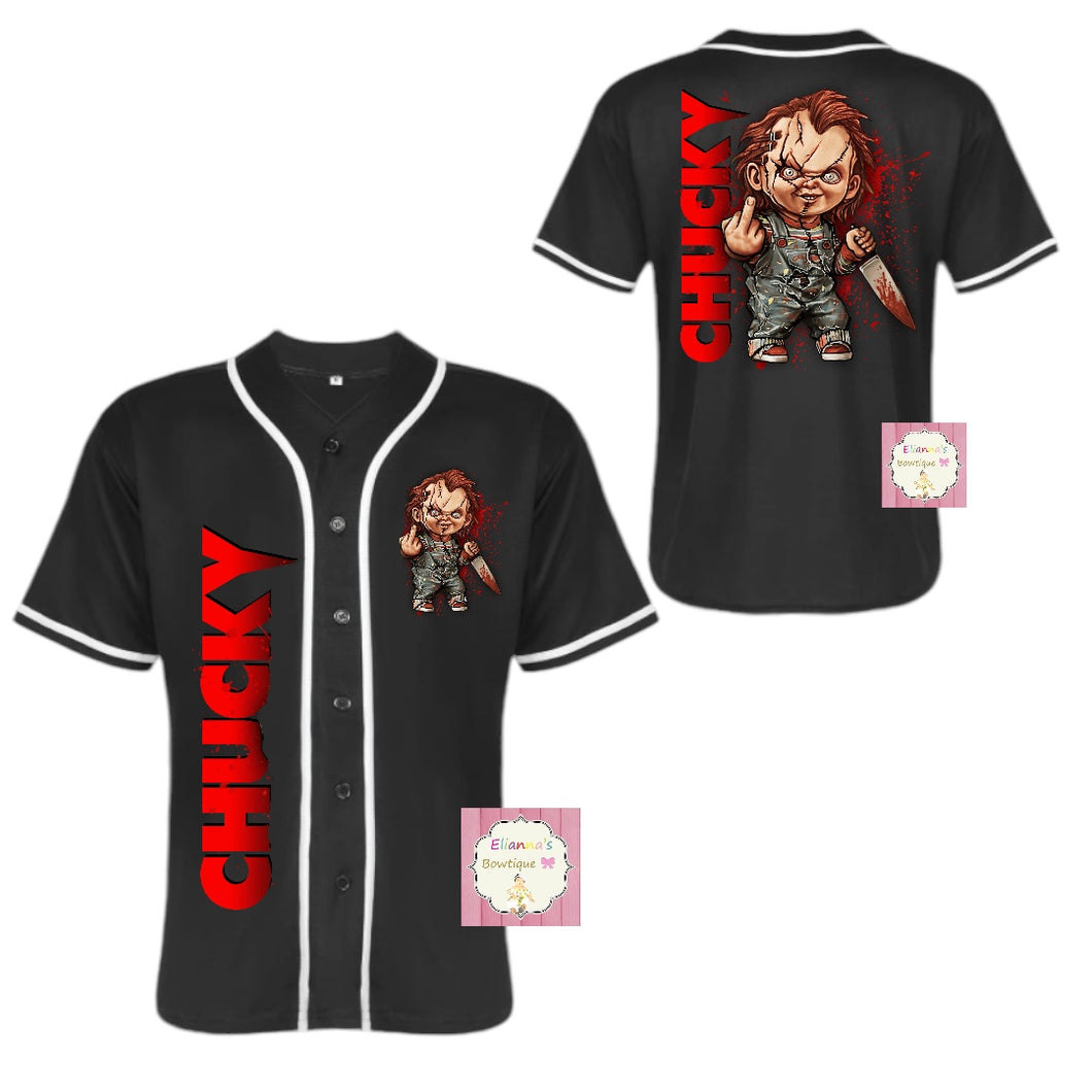 Chucky Jersey / kids / Adults/shirt/halloween