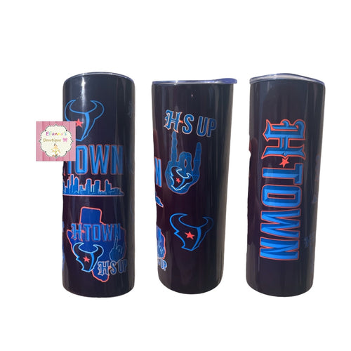 H Town Texans tumbler cup/vasos