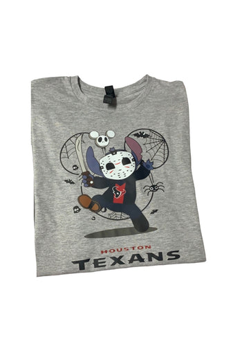 Houston Texans shirt / jason /halloween/ stitch