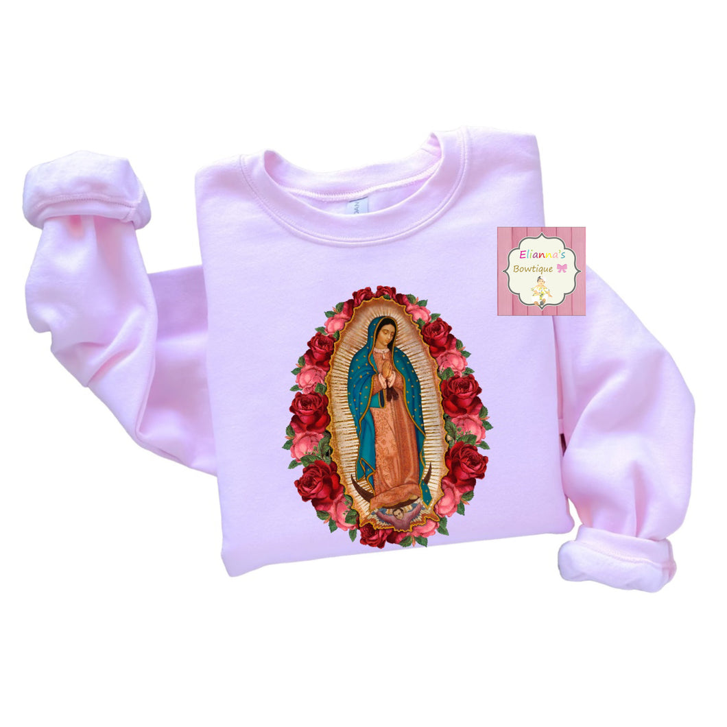 Virgen de Guadalupe sweatshirt /sweater/sueter/virgencita