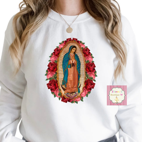 Virgen de Guadalupe sweatshirt /sweater/sueter/virgencita