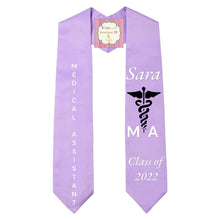 Cargar imagen en el visor de la galería, Medical Assistant Graduation Sash / custom/ 2024/