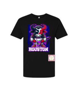 Houston Texans shirt / kids / adult /purple drip