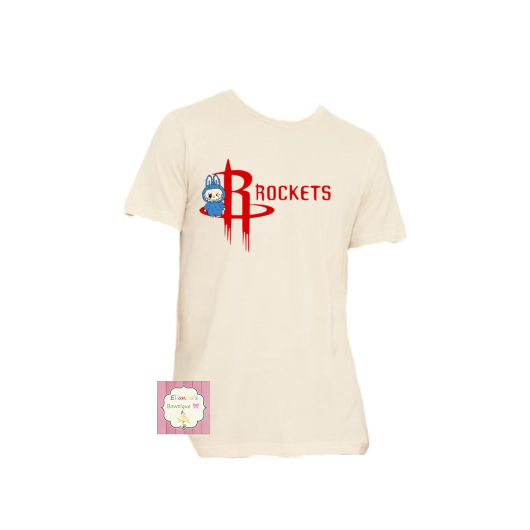 Labubu Houston Rockets shirt / labubu