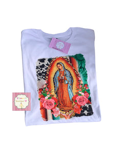 Virgen de Guadalupe shirt/ kids/adult/ western/ virgencita