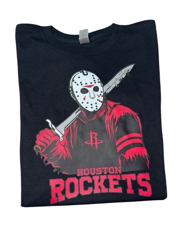 Houston Rockets shirt / jason/ halloween/ kids / adult