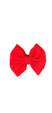 Load image into Gallery viewer, Red baby headwrap/ solid color headwrap/rojo - Elianna&#39;s Bowtique