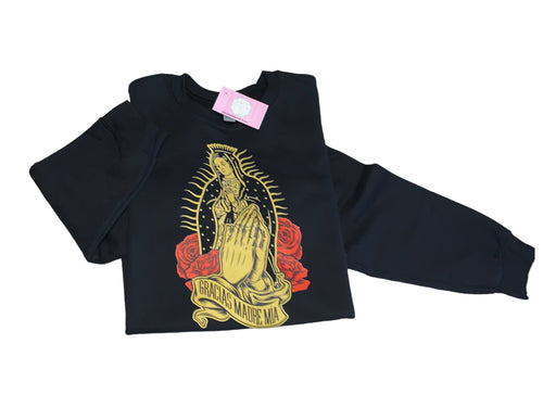 Virgen de Guadalupe Crewneck sweatshirt /sueter