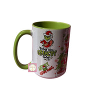 Load image into Gallery viewer, Christmas grinch mug /taza /navidad/ coffee mug