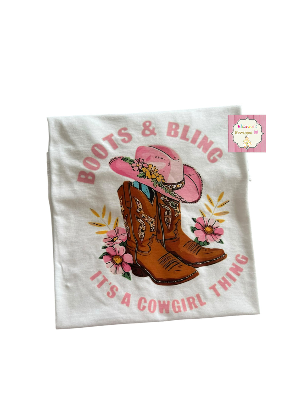 Western shirt/boots shirt