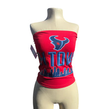 Cargar imagen en el visor de la galería, Red Texans Tube Top / Texans