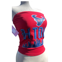 Cargar imagen en el visor de la galería, Red Texans Tube Top / Texans