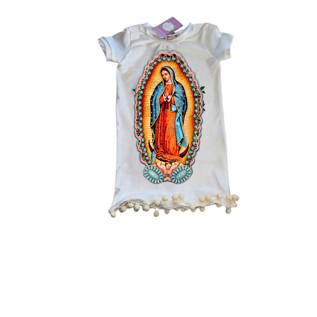 Virgencita  Dress/vestido/tshirtdress/ virgen de guadalupe