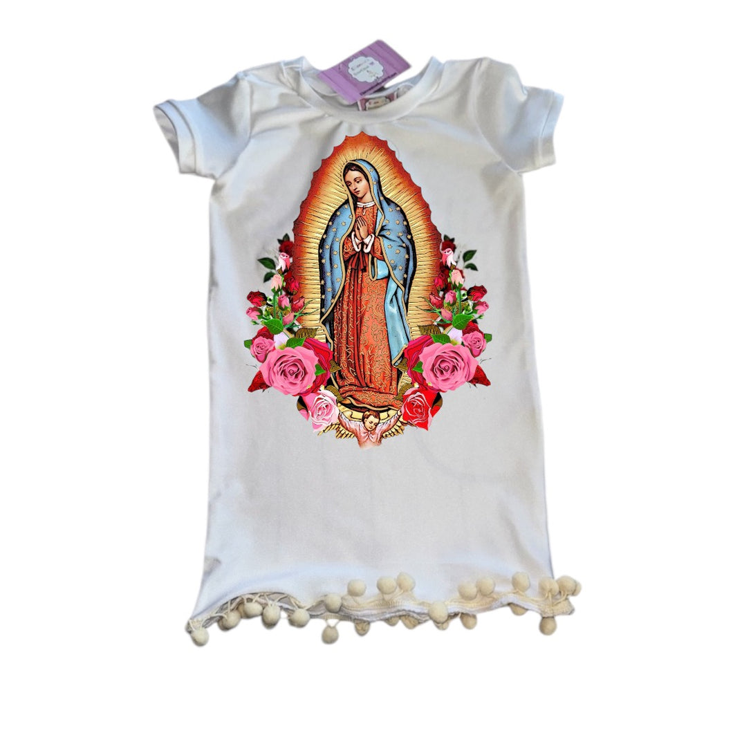 Virgencita  Dress/vestido/tshirtdress/ virgen de guadalupe