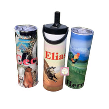 Load image into Gallery viewer, Custom tumbler cup/personalizado