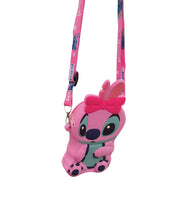 Cargar imagen en el visor de la galería, Pink Angel Stitch Purse /small girls purse