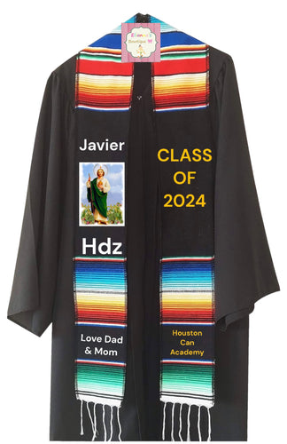 Serape Graduation Sash / custom/ 2024/estados/ flowers