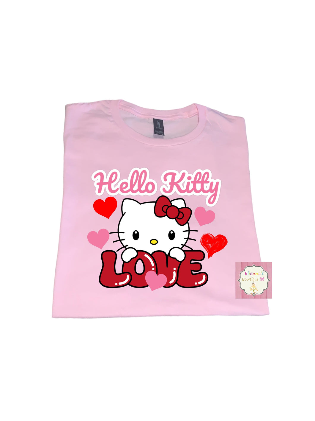 Hello kitty shirt/valentine's day