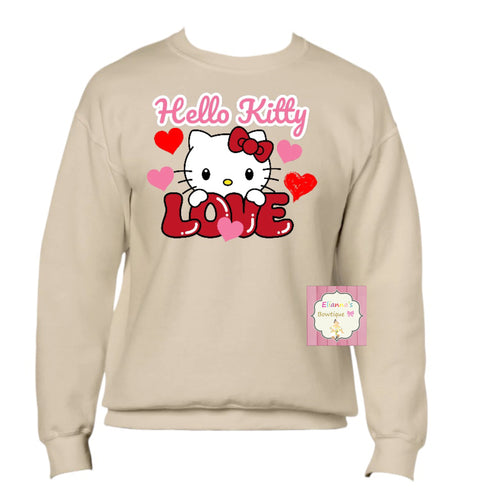 Hello kitty sweatshirt /sueter/valentine's day