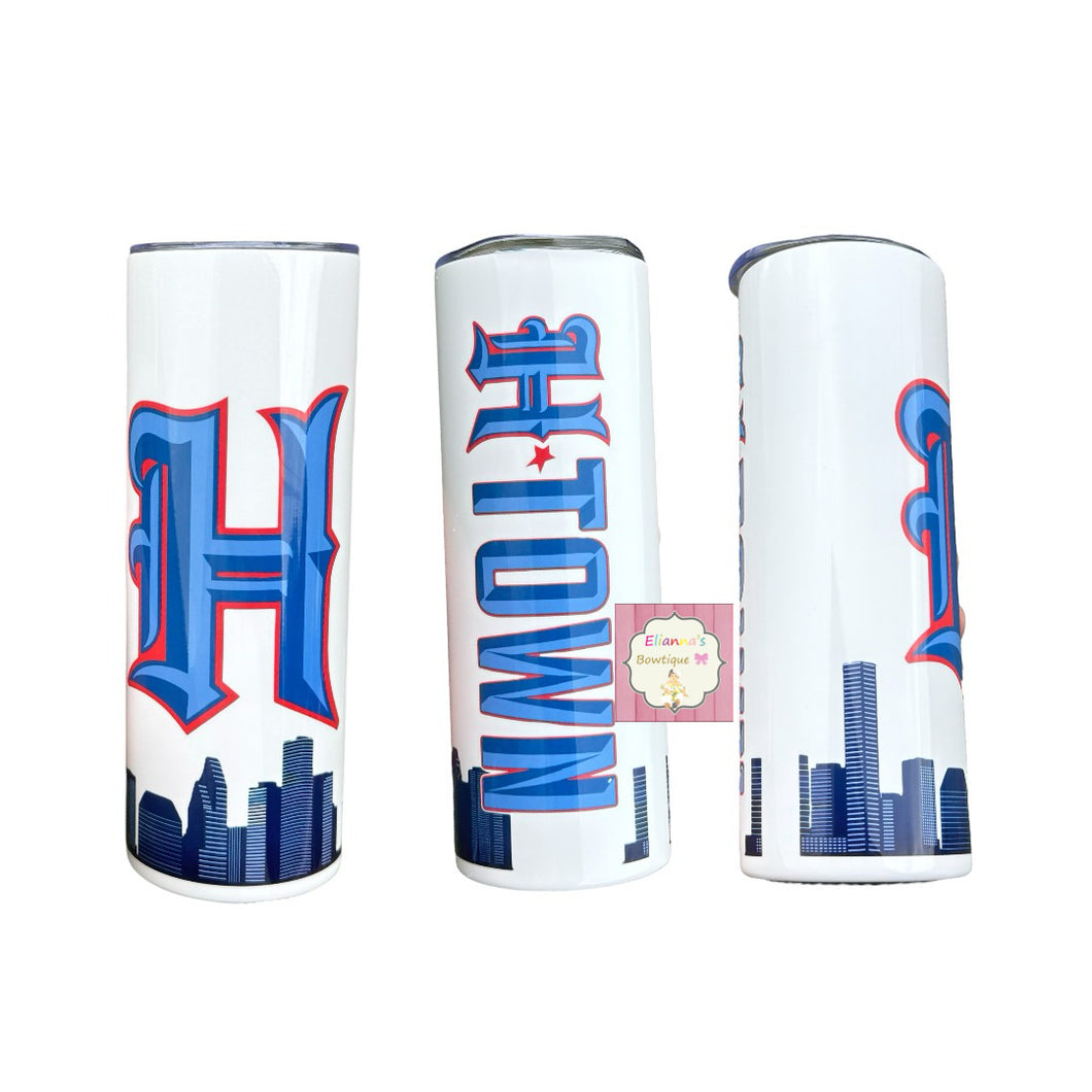 H Town Texans tumbler cup/vasos