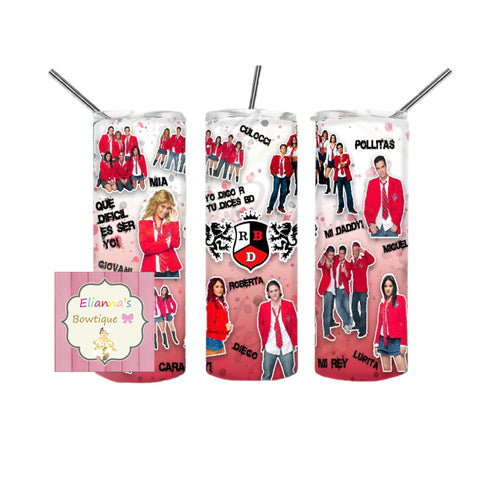 RBD tumbler cup/ vasos / Rebelde