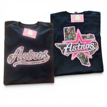 Cargar imagen en el visor de la galería, Houston Astros Shirt front and back/ Camo